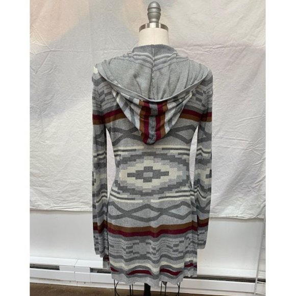 Long Cardigan Aztec Sweater by Stetson - Picture 3 of 5